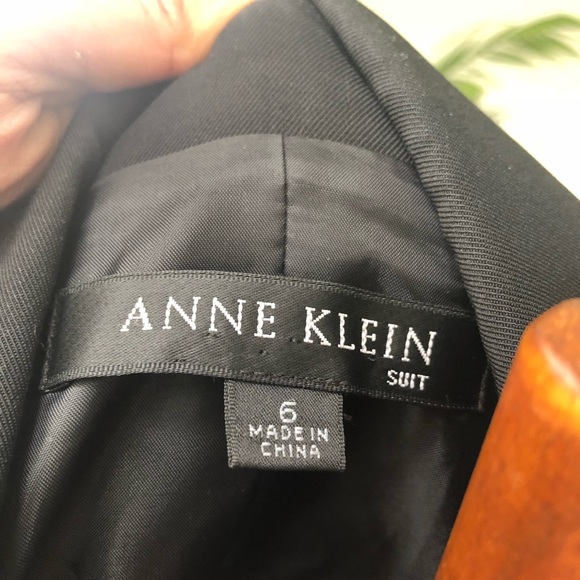 ANNE KLEIN BLACK BLAZER - Picture 7 of 7